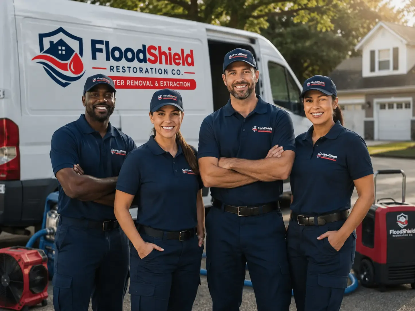 Flood Damage Restoration company in Rex, NC